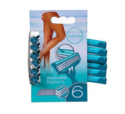Sense jednorázové žiletky 3 břity Women | Holící čepelky a náhrady - Dámské Sense jednorázové žiletky 3 břity Women | Holící čepelky a náhrady - Dámské